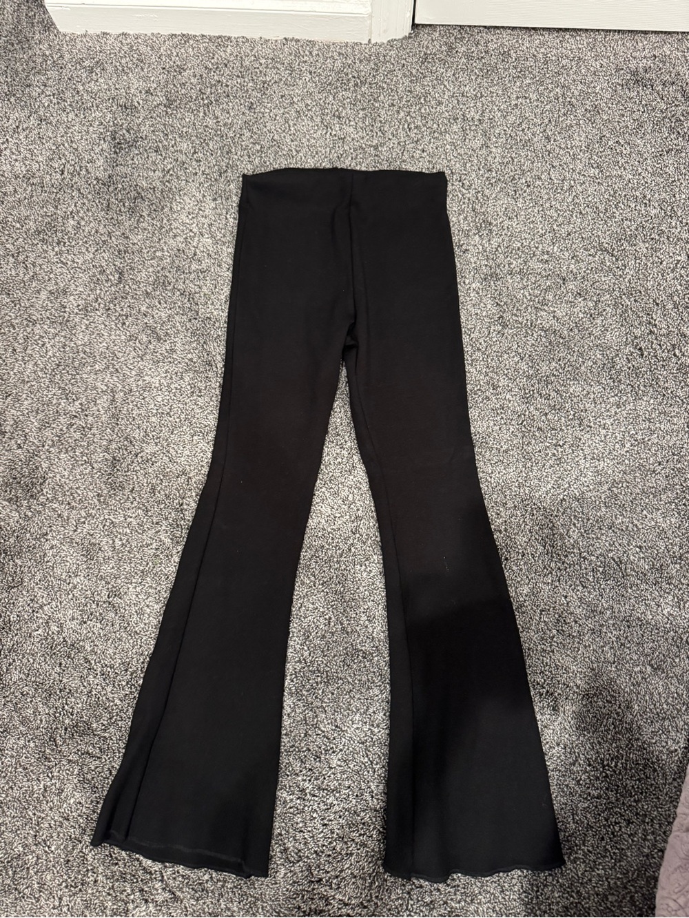 Zara Black Flared Leggings